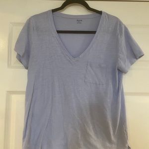 Madewell Vneck Tissue Weight Tee